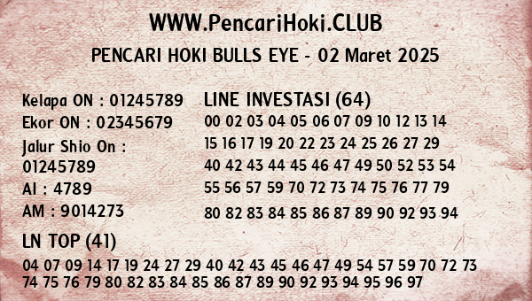 Prediksi Bulls Eye