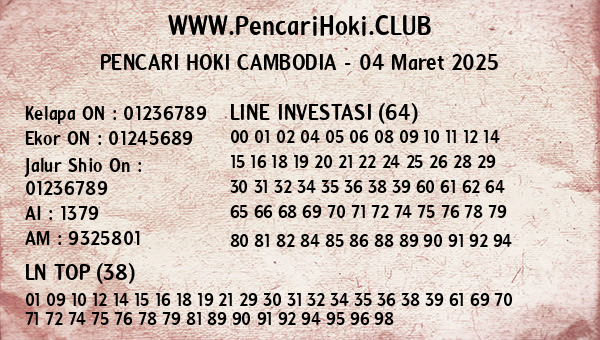 Prediksi Cambodia