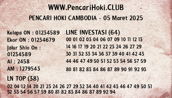 Prediksi Cambodia