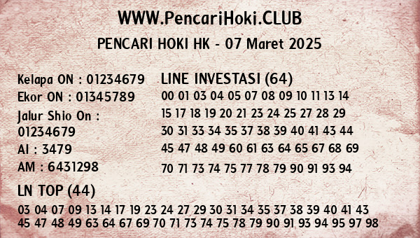 Prediksi HK