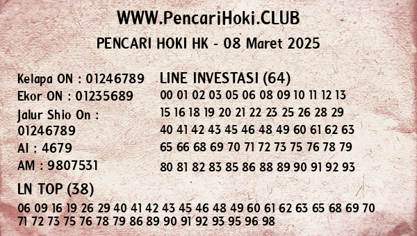 Prediksi HK